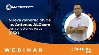 Nueva generación de antenas ALGcom con conector de rosca (C5X)