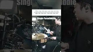 Paradiddle Warm Up - Groove🥁 #drums #drum #lesson