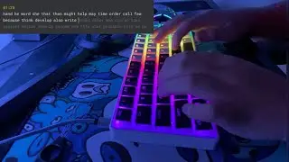 Thocky Keyboard Typing ASMR 😴