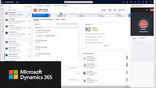 Microsoft Teams calling from Dynamics 365 Sales with productivity intelligence