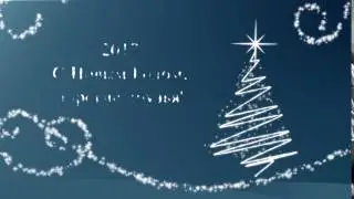 Футаж / Footage 2017 Stylish Xmas