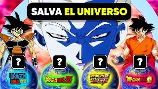 Salva los Universos de Dragon Ball 🌎🐲👊 Quiz anime | Dragon Ball trivia | SOR anime