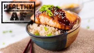 Miso glazed Salmon | Healthy AF