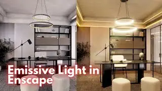 Emissive light in Enscape 