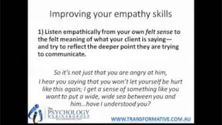 How to improve your empathy skills (Focusing)