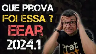 VEIO MAIS DIFÍCIL! Análise Da EEAR 2024.1 Matemática