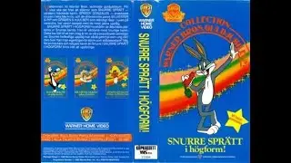 Bugs Bunny's Wacky Adventures Swedish VHS Opening (WB) 1988