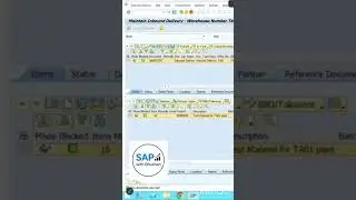 SAP EWM Inbound Delivery Process: PO to Goods Receipt | S/4HANA Step-by-Step SAPWITHBHUSHAN 