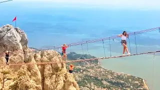 Ай-Петри лестница в небо. Достопримечательности Крыма. Что посетить в Крыму.