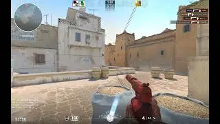 pistol round ace mic fucked - dust2