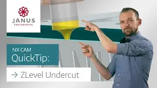 NX CAM Tutorial | New in Siemens NX 2312: ZLevel Undercut