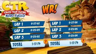 [CTRNF] Crash Cove 1:17:74 PS4 FWR