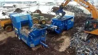Дробилка Husmann HL II 1622 c доизмельчителем древесины HFG 5