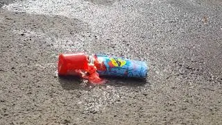 💥 Car Crushing Adventure: Tire Smash Extravaganza #ASMR