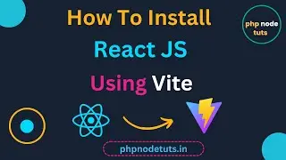 🤩How to install React Js using Vite | React Js installation in VS Code | React Js installation