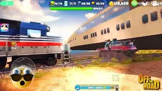 Yacht In Path Of Train 😱 | Off The Road OTR Open World Driving HD