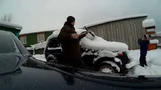 Заводим и разминаем ниву после долгого простоя.