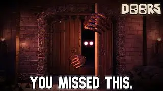 The Secret Entity In The DOORS Floor 2 Ending You Never Noticed...