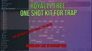 [TRAP SAMPLE PACK] FREE Trap One Shot kit ( Prod. by David Rosh )