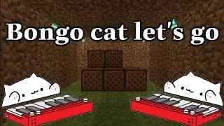Minecraft || How to play Bongo cat let’s go on Noteblock in Minecraft