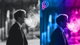 Cara Membuat Potrait Dual Lighting Effects di PucsArt || PicsArt Tutorial
