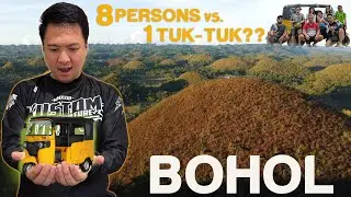 8 persons vs. 1 Tuktuk in Bohol | 5 day and 4 nights adventure at BOHOL BAJAJ MAXIMA Z
