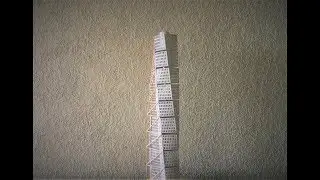 Turning Torso scale model (Full timelapse)
