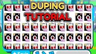 😈*TUTORIAL*🤑HOW TO DUPE PETS IN Pet Simulator X