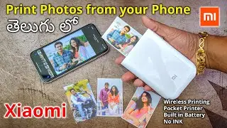 Xiaomi Mi Pocket Printer | Print Photos Directly from Phone in Telugu