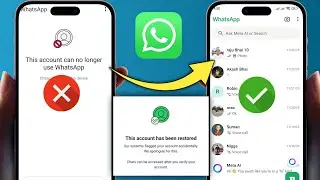 Эта учетная запись больше не может использовать WhatsApp |Как разблокировать учетную запись WhatsApp