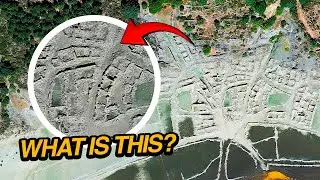 I found these strange structures on Google Earth then explored them in person! 🌎