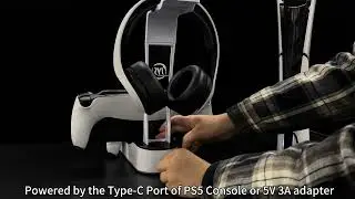JYS-P5186 Multi-functional Charging Stand  for Playstation Portal