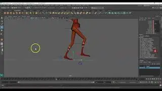 How to use Infinity on the Walk Cycle Animation in Maya 2020