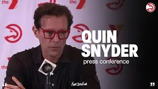 Hawks vs. 76ers Postgame Press Conference: Quin Snyder