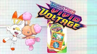 BEST STARTER POKEMON Scorbunny Vivid Voltage blister pack opening