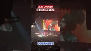 Dil-Luminati Tour in Calgary Saddledome by @diljitdosanjh #shorts #short