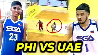 SHOWTIME si Abarrientos sa Taiwan! | SGA vs UAE Highlights, Jones Cup 2024!