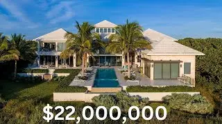 Luxurious Oceanfront Estate on Hutchinson Island, Florida