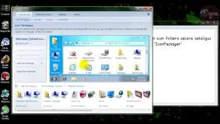 Cara merubah icon folder secara sekaligus