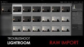 After Importing RAW photos into lightroom turns Dark (Solved)