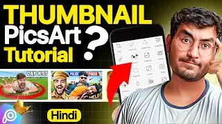 How To Make Thumbnails like a PRO in PicsArt Mobile!