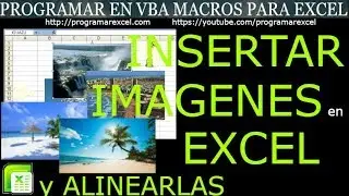 152 ❤️ Como INSERTAR IMAGENES y 🔥 ALINEAR a Celda Automáticamente en EXCEL