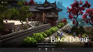 Black Desert Online Проходим сюжетку Страны Утра, 21 уровень посетив несколько городов.