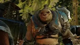 Shadow Of War: Bruz The Chopper Boss Fight [Nemesis Difficulty] PS4 PRO