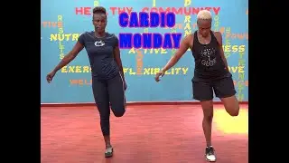 CARDIO MONDAY | LUNGES | SQUATS | FIT ROUTINE