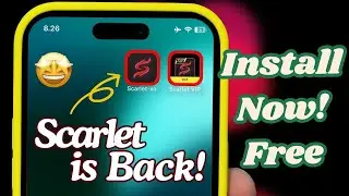 NEW Scarlet Install iOS | Install IPA files on iPhone/iPad Using Scarlet NO PC
