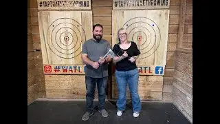 Mike Citro of Tap That Axe Throwing in Clemmons | Parkbench Interview | AngieGoesLocal