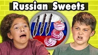 KIDS EAT RUSSIAN SWEETS | Kids Vs. Food