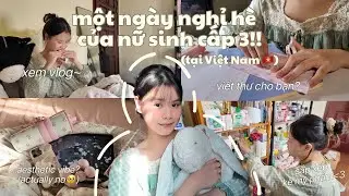 Daily vlog: summer day of a Vietnamese high school girl ✨