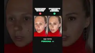 Persona app 😍 Subscription price - $57 #photoeditor #beautyhacks #model